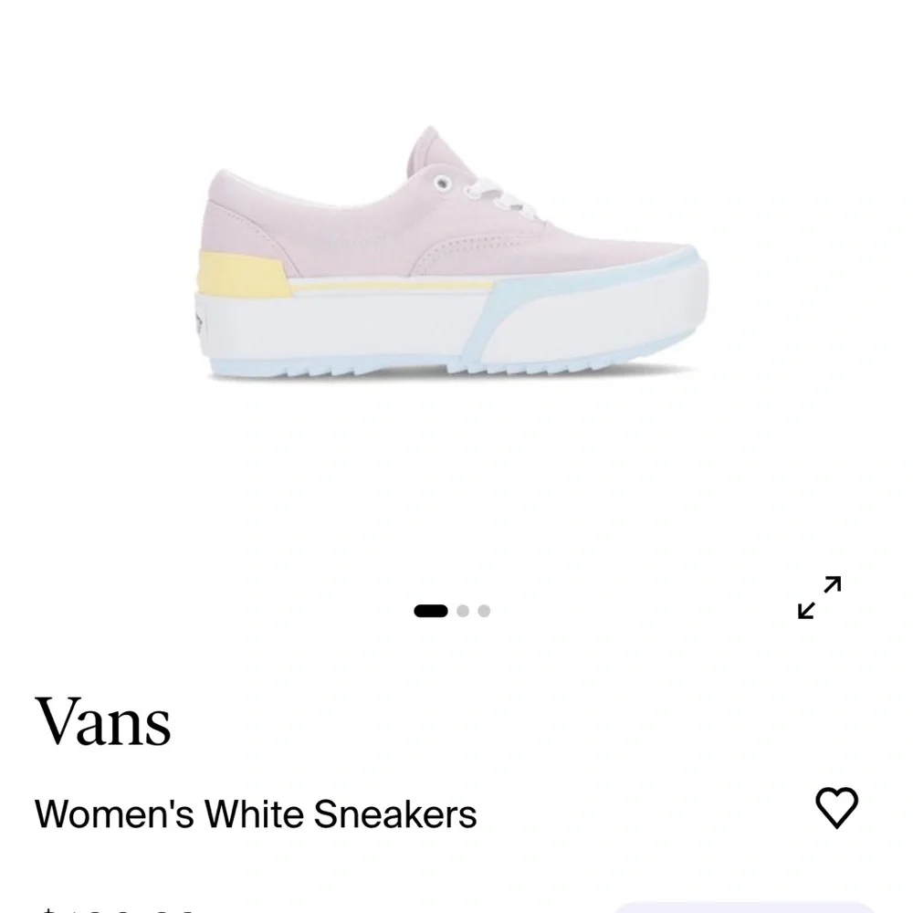 Vans platform laced Women's Pastel Sneakers - Picture 10 of 10
